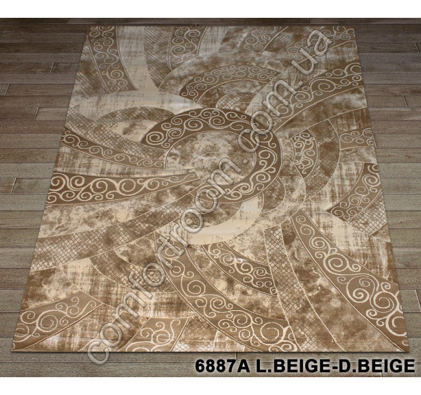 Ковер Nidal 6887 beige-beige - Фото 1